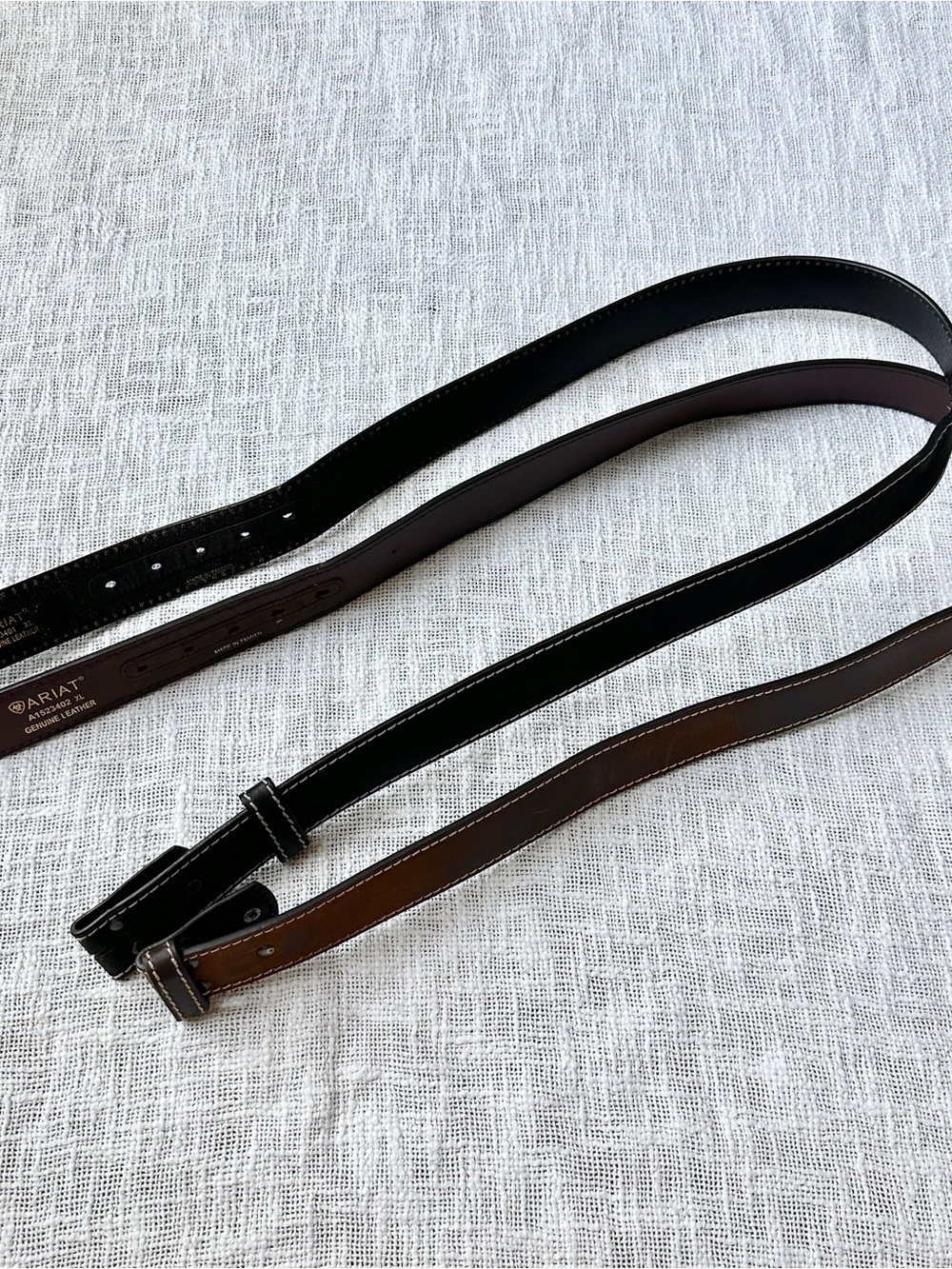 Ariat Interchangeable Belt Straps - No Buckle 🪶 Size XL